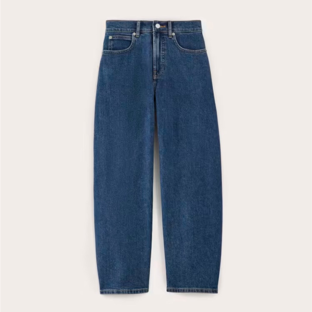 Everlane The Way-High Curve Jean in Ocean